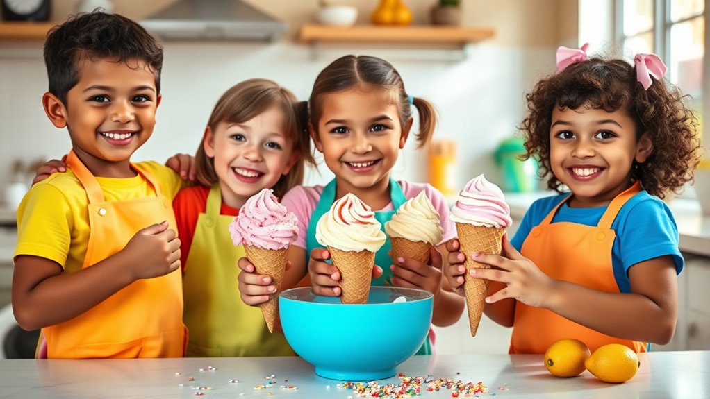 kid friendly ice cream recipes
