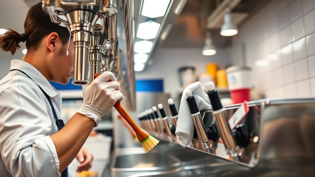 maintain clean well maintained machinery