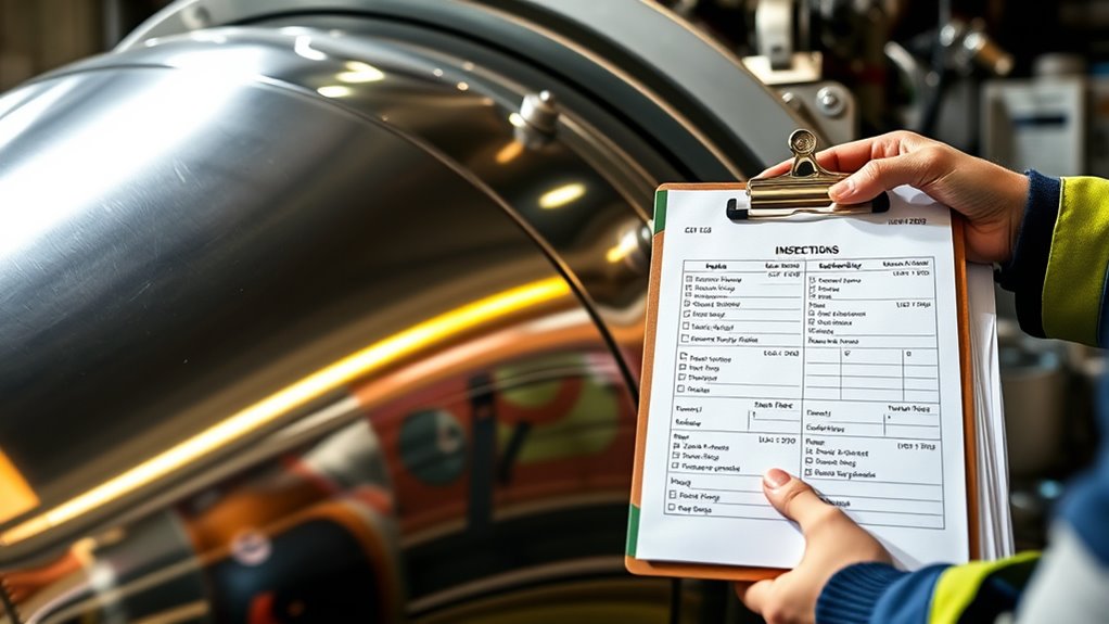 maintain thorough inspection records