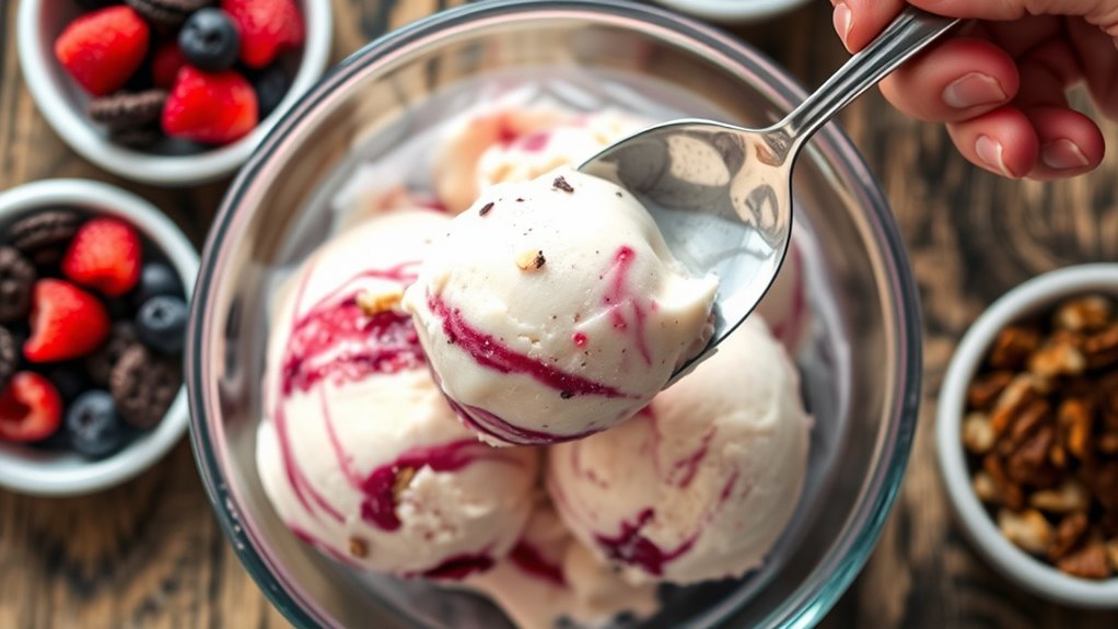 no churn ice cream science