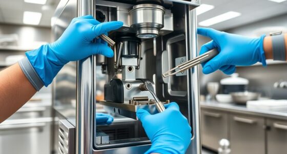 proper commercial ice cream machine cleaning