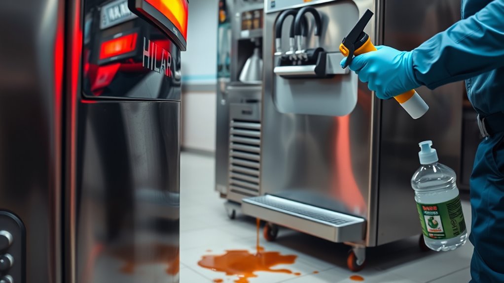 regular cleaning and inspections