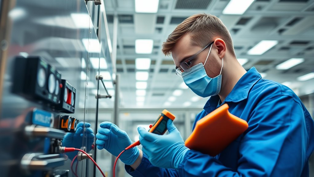 routine equipment maintenance checks