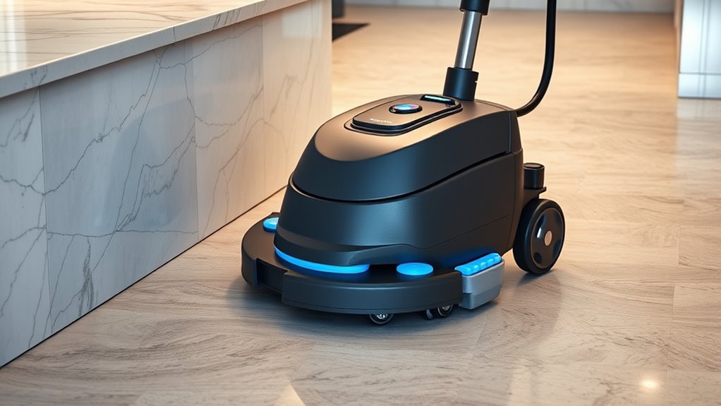 safe ergonomic cleaning machinery