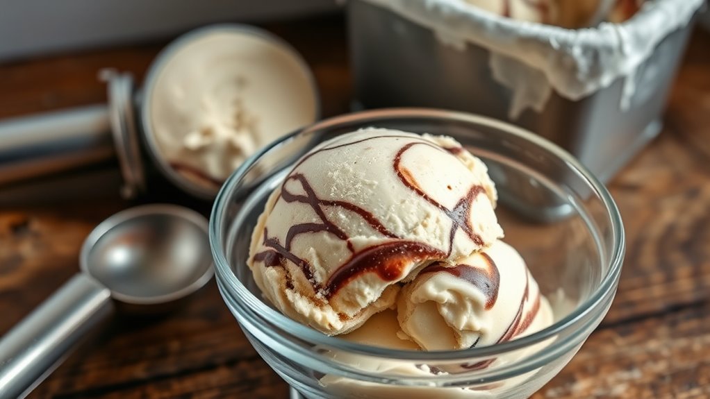 safe ice cream thawing