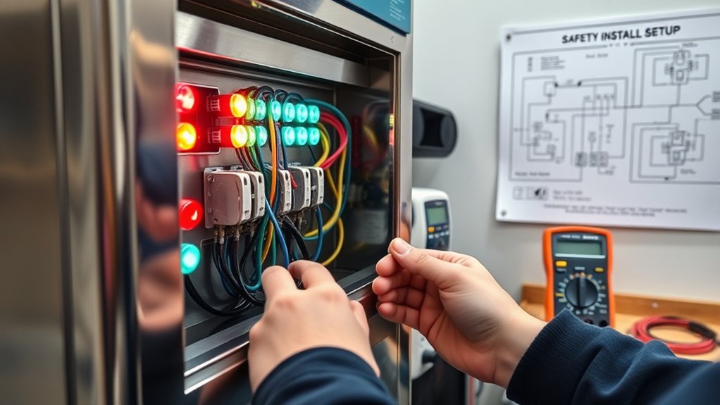 secure electrical wiring properly