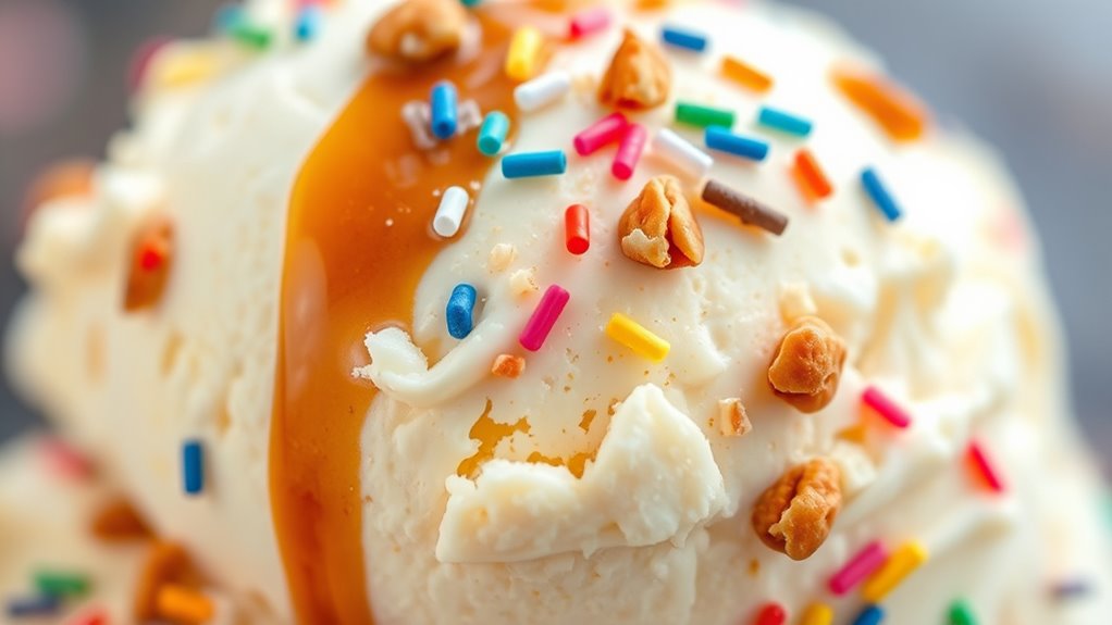 secure toppings with gentle press