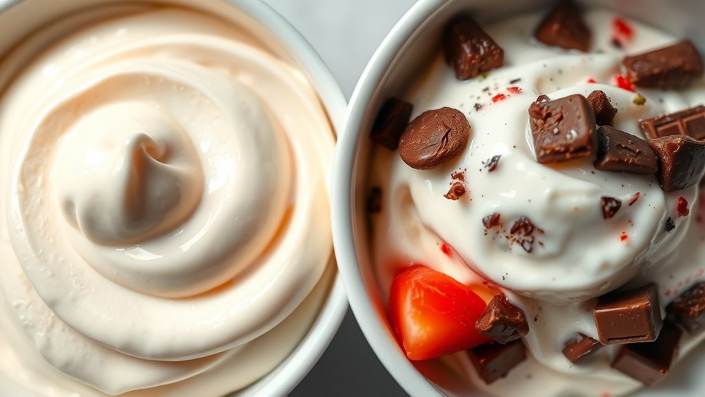 smooth consistent frozen desserts