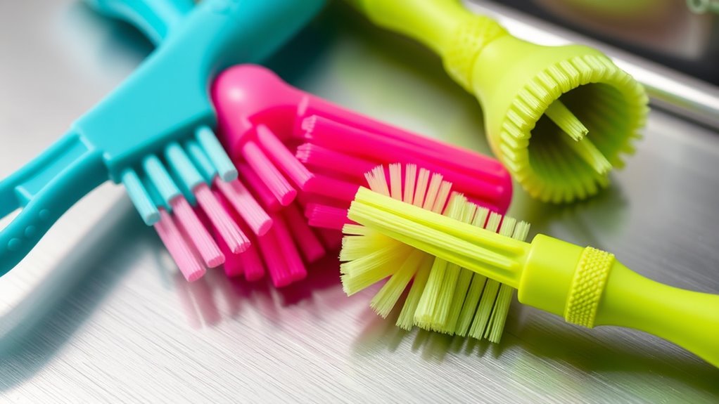 specialized brushes for maintenance