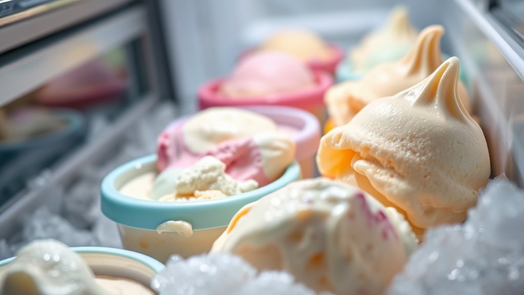 store ice cream properly long term