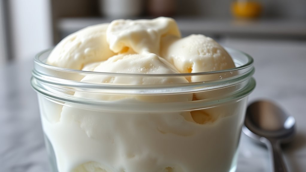 store ice cream properly