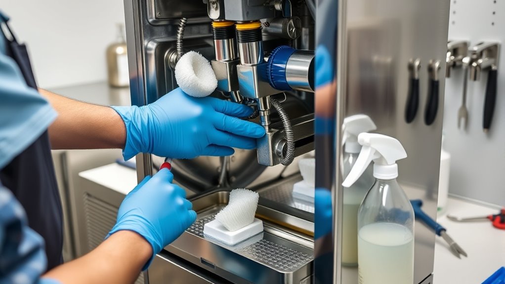 thorough cleaning and sanitization