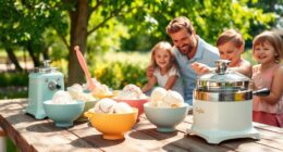 top hand crank ice cream makers