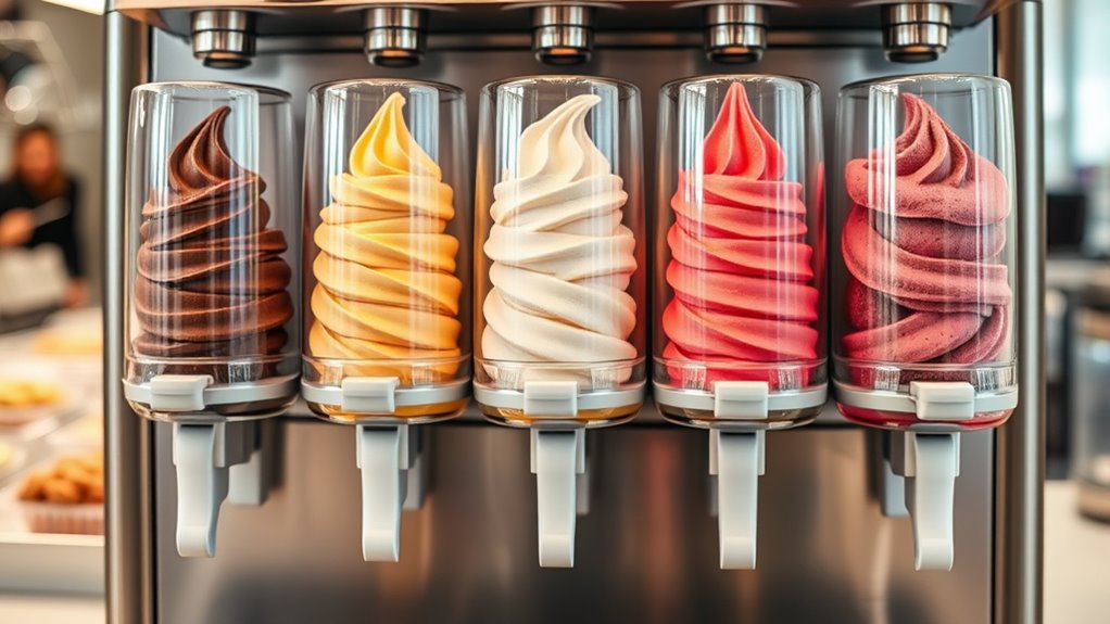 types of commercial ice cream machines