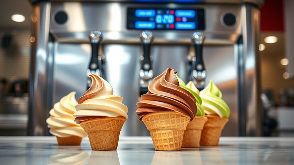 types of ice cream machines