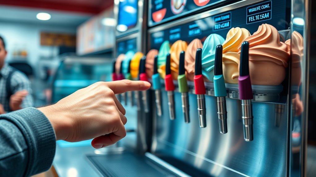 types of ice cream machines