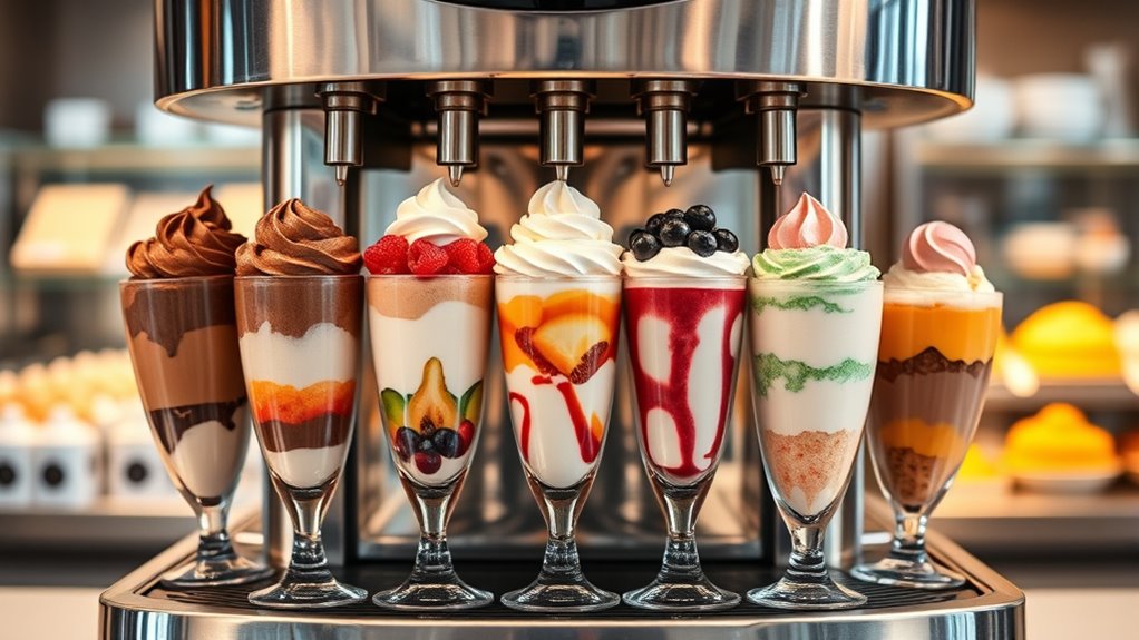 versatile machine for desserts
