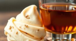balanced whiskey and gelato