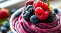 berry filled antioxidant gelato
