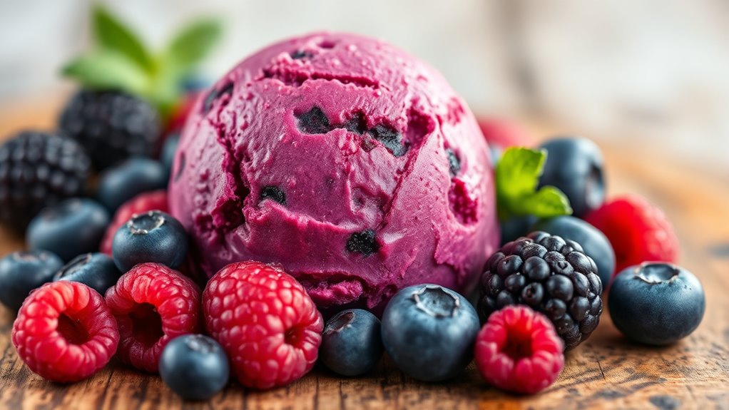 berry rich gelato s nutritious indulgence