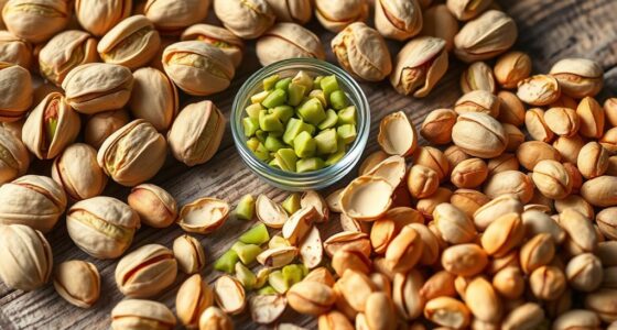 choosing pistachio form for gelato