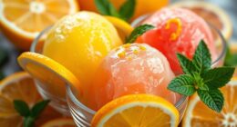 citrus sorbet immunity boost