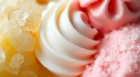 comparing sweetener effects in gelato