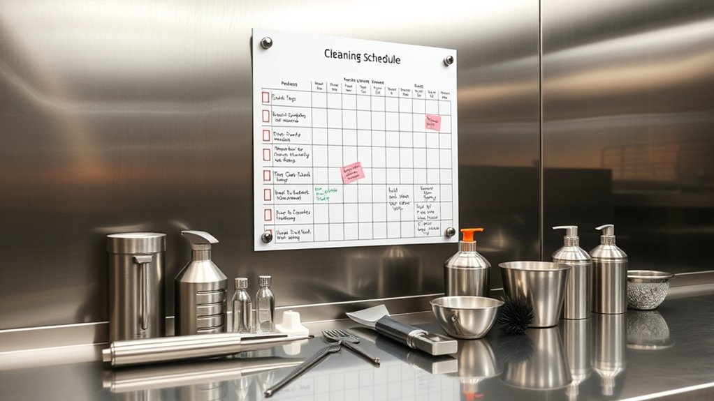 consistent cleaning ensures safety