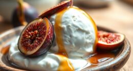 creamy greek yogurt gelato