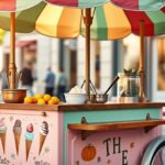 create seasonal gelato cart