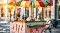 create seasonal gelato cart