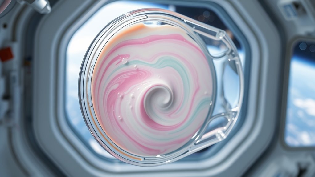 creating gelato in space