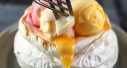 crispy meringue meets cream