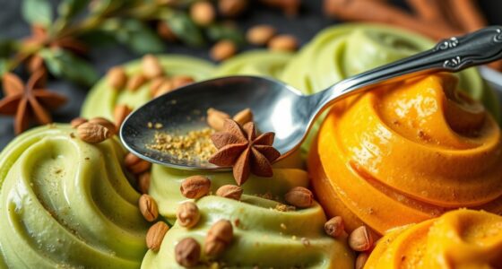 exotic spices in gelati