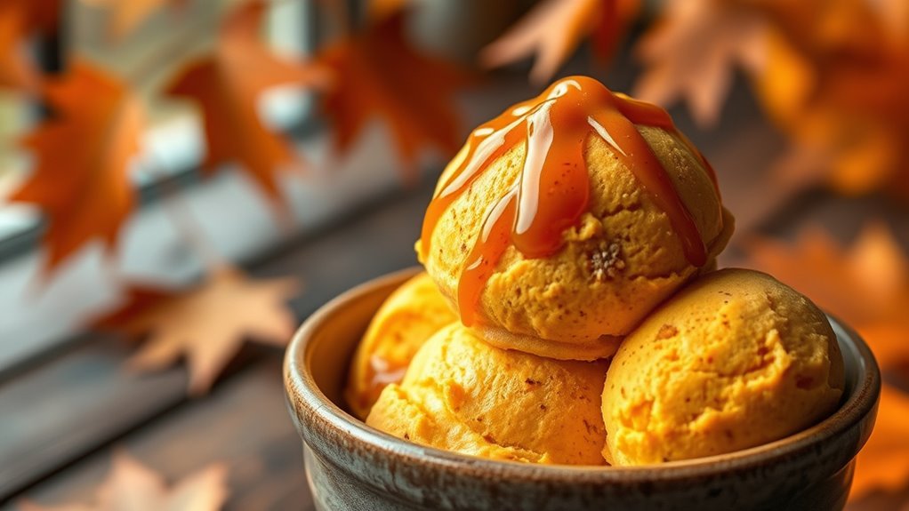 fall flavor ice cream