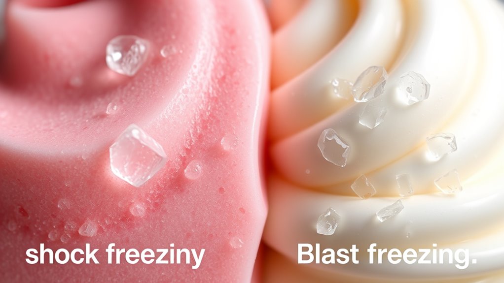 freezing techniques for gelato