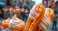 frozen gelato churros