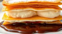 frozen layered pastry dessert