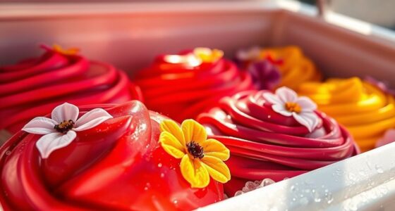 frozen summer gelato cakes