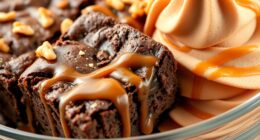 fudgy brownie gelato pairing