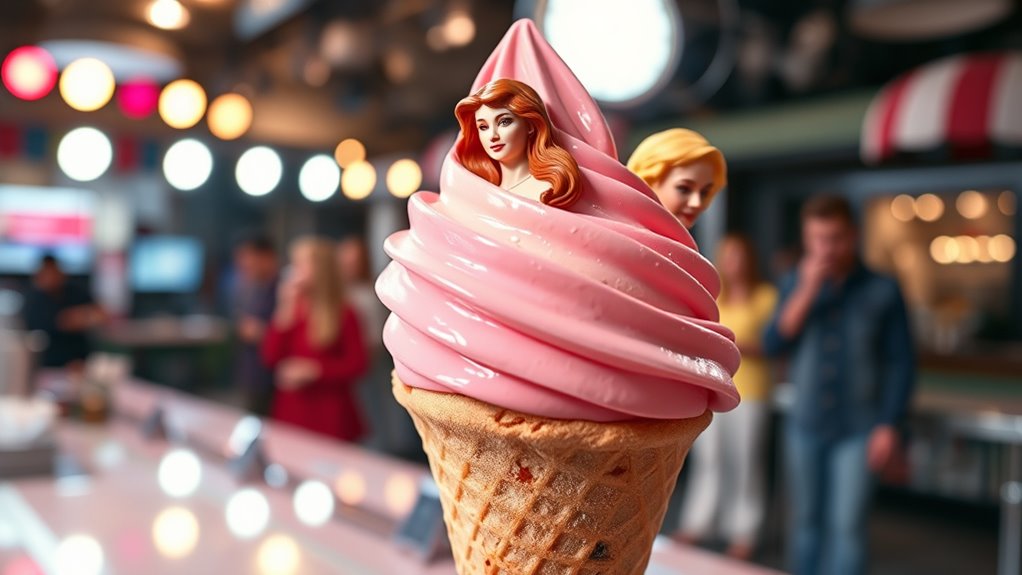 gelato as romantic symbol