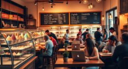 gelato cafes for studying