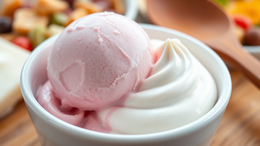 gelato vs yogurt calcium