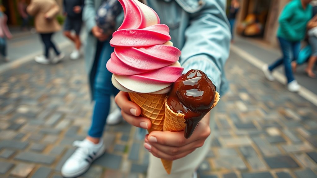gelato walking tips