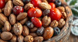 hidden water content in nuts