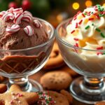 holiday cookie and gelato pairings