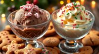 holiday cookie and gelato pairings