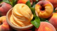 homemade peach gelato recipe