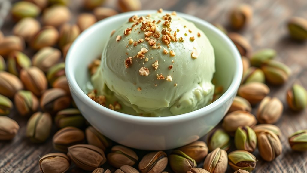 homemade pistachio gelato variations