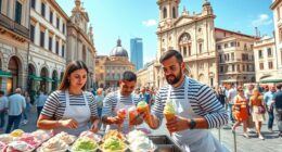 italian immigrants spread gelato